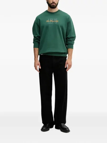 Cămașă Levi's® cu autograf cu decolteu rotund verde