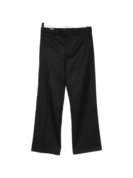 Pantaloni Casablanca din jacard negru