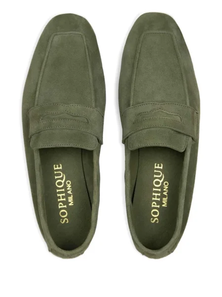 Pantofi loafer Sophique verde