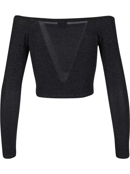 Tricou Urban Classics lung negru