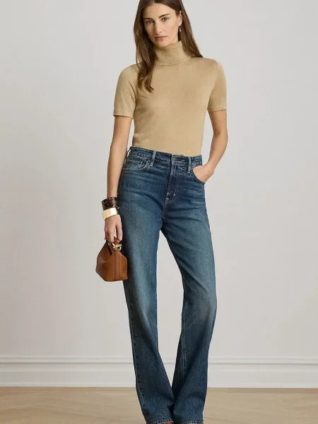 Шелковая водолазка Lauren Ralph Lauren для гольфа