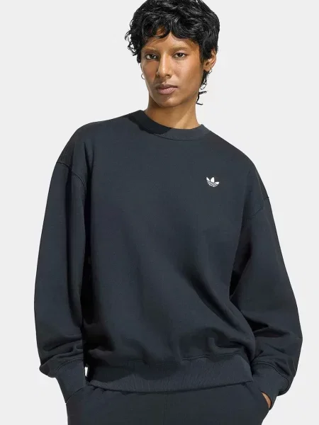 Adidas Originals hanorac pentru femei din Essentials negru