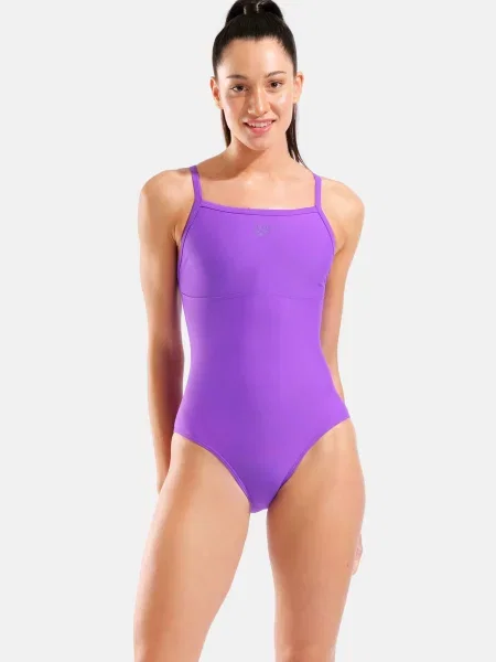 ARENA Costum de baie întreg SOLID LIGHTDROP lila