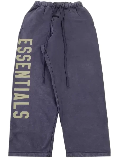 Pantaloni Fear Of God Essentials cu imagine albastru