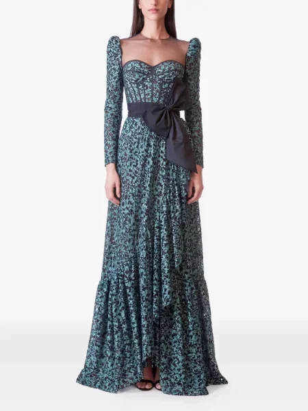 Rochie Gattinolli By Marwan din dantelă verde