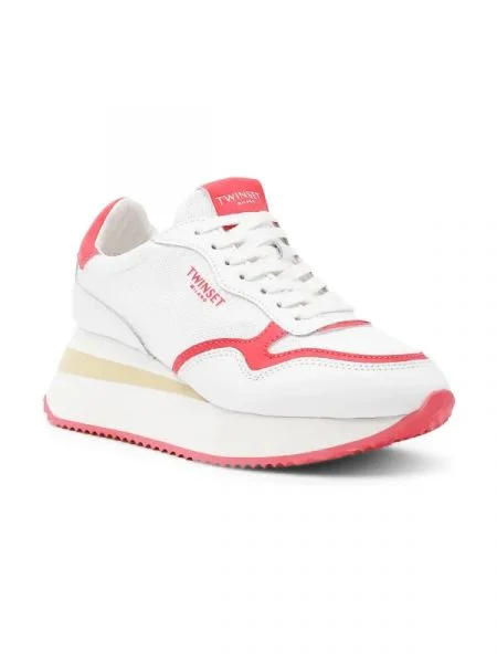 TWINSET Sneakers alb