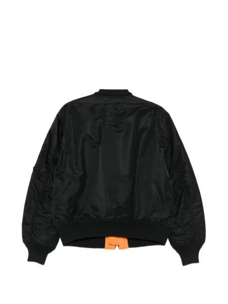 Geacă bomber Stüssy cu broderie negru