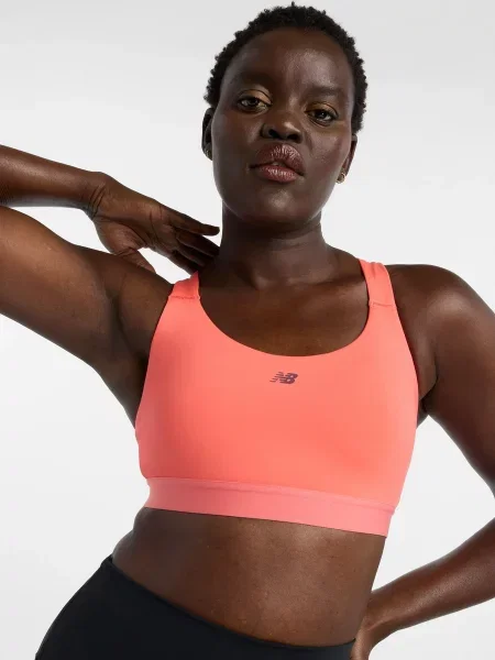 Спортивный топ New Balance розовый
