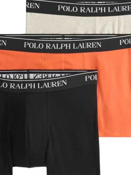 Chiloți Polo Ralph Lauren din țesătură twill cu autograf cu glugă albastru
