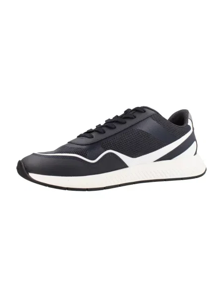Sneakers BOSS Titanium Bleumarin albastru