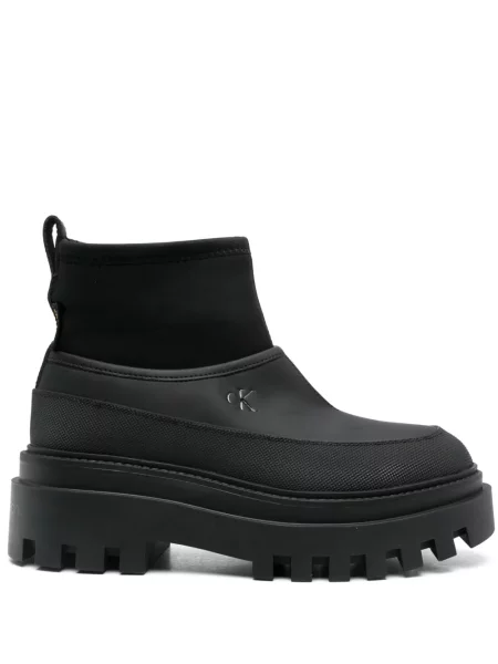 Botine Calvin Klein Jeans cu imagine negru