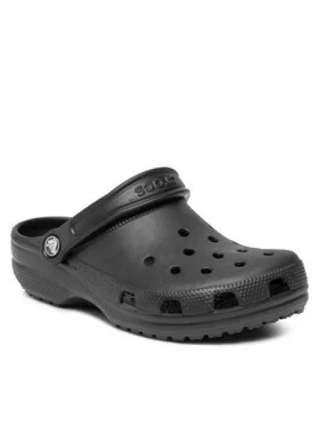 Классические шлепанцы Crocs черные