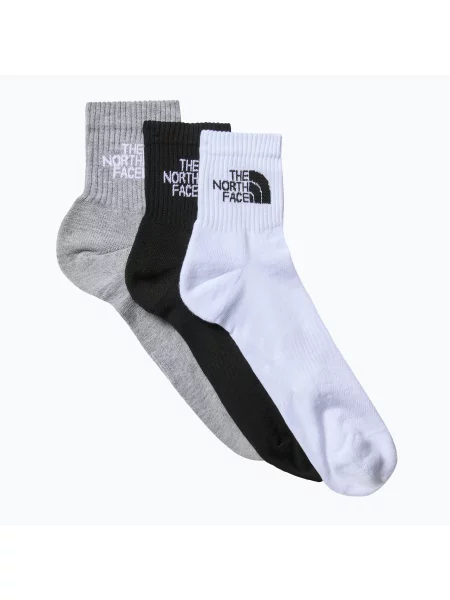 Trekingové ponožky The North Face Multi Sport Cush Quarter Trekking Socks 3 páry black černé