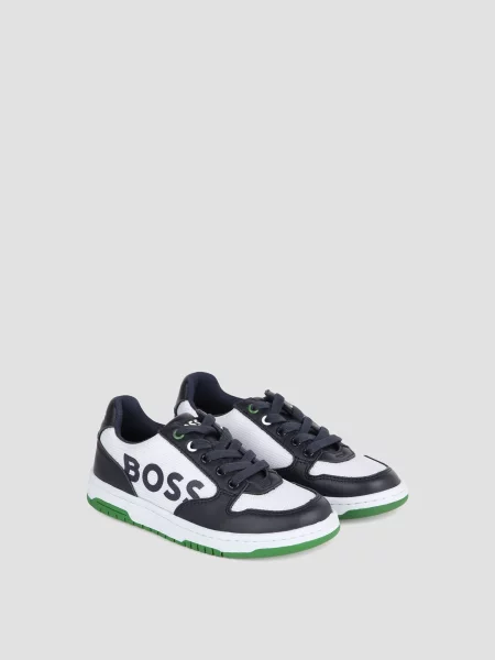 Детские кроссовки Boss синие