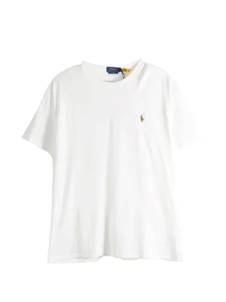 Tricou polo Polo Ralph Lauren alb