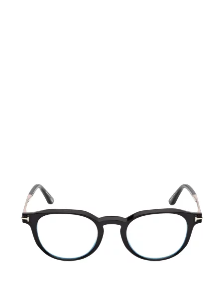 Ochelari de soare rotunzi Tom Ford Eyewear negru