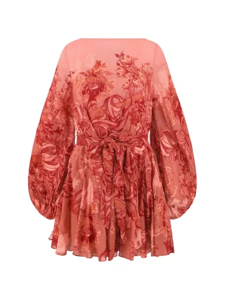 Sukienka koktajlowa Hemant And Nandita garniturowa czerwona