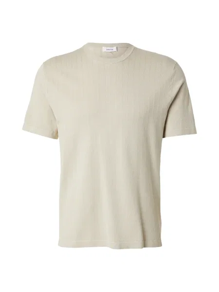 DAN FOX APPAREL Tricou Claas taupe gri