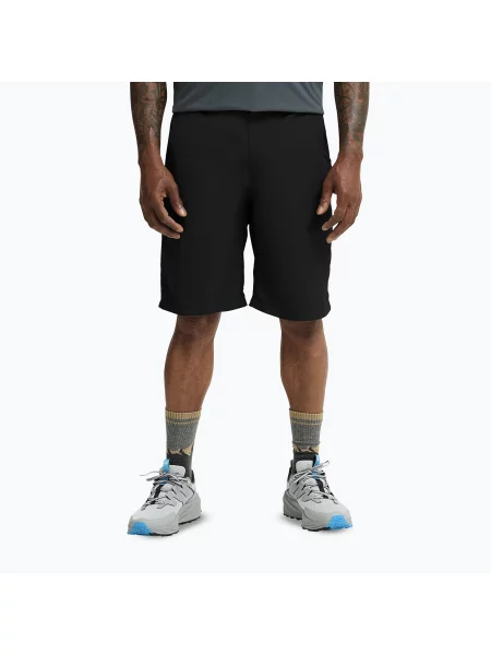 Pantaloni scurți de trekking pentru bărbați Jack Wolfskin Duneland black negru