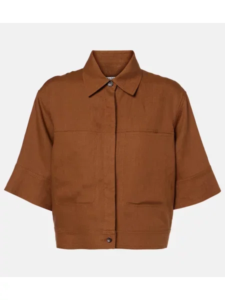 Cropp cămașă Max Mara de in maro