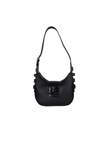 Torebka skórzana Christian Louboutin skórzana czarna