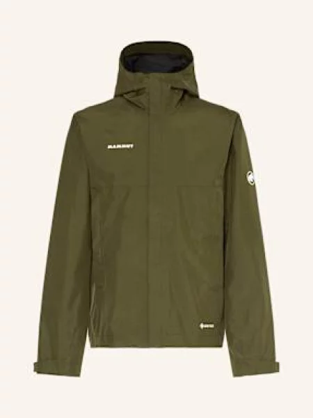 Mammut Kurtka Typu Hardshell Treeline Light Hs Z Kapturem gruen