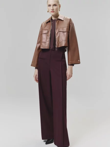Блуза Answear Lab коричнева