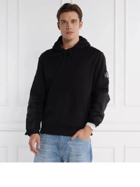 CALVIN KLEIN JEANS Hanorac negru