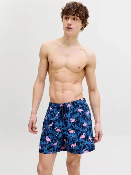 Kąpielówki Vibes Novelty AOP Navy Blazer niebieska