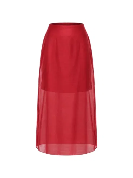 Fustă Ted Baker roșu