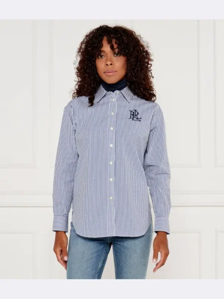 LAUREN RALPH LAUREN Cămașă | Relaxed fit albastru