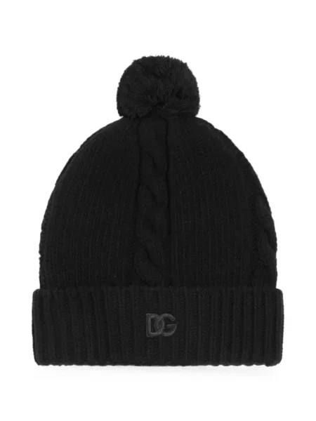 Căciulă Dolce & Gabbana tricotate negru
