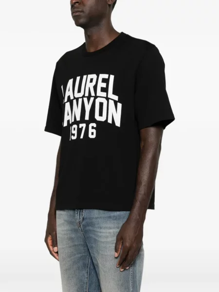 Tricou Amiri cu imagine negru