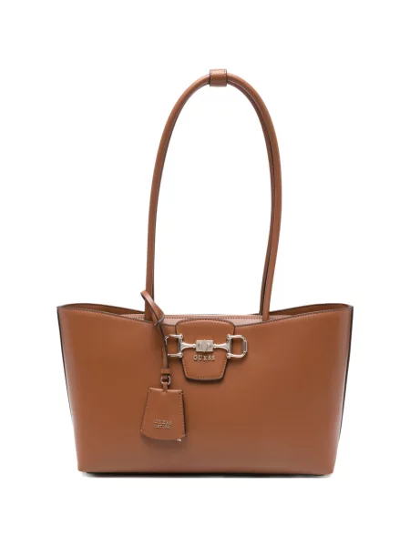 Geantă de mână Guess maro
