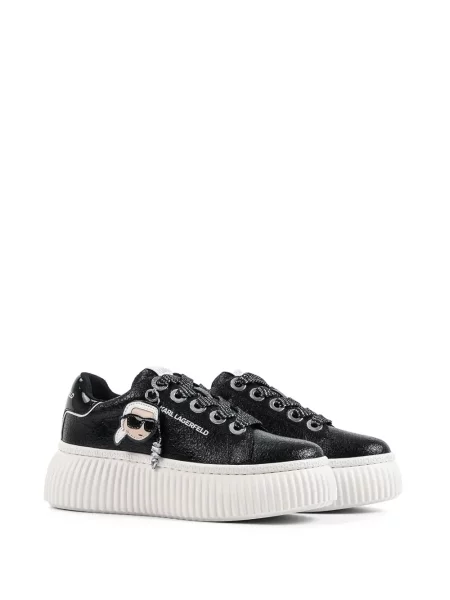 Sneakerși Karl Lagerfeld negru