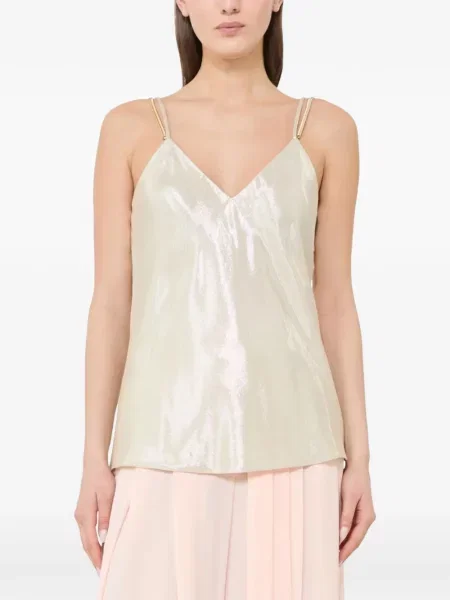 Top Max Mara cu decolteu în V