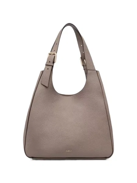 Geantă shopper Furla gri