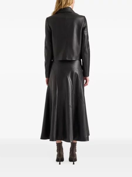 Geanta de piele Proenza Schouler negru