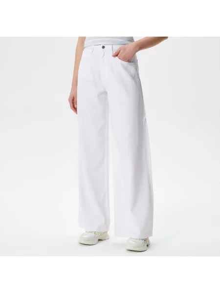 Lacoste джинси Relaxed Fit білі