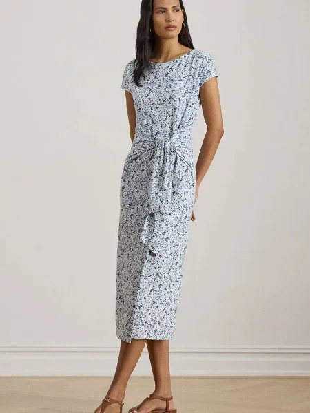 Lauren Ralph Lauren rochie din albastru