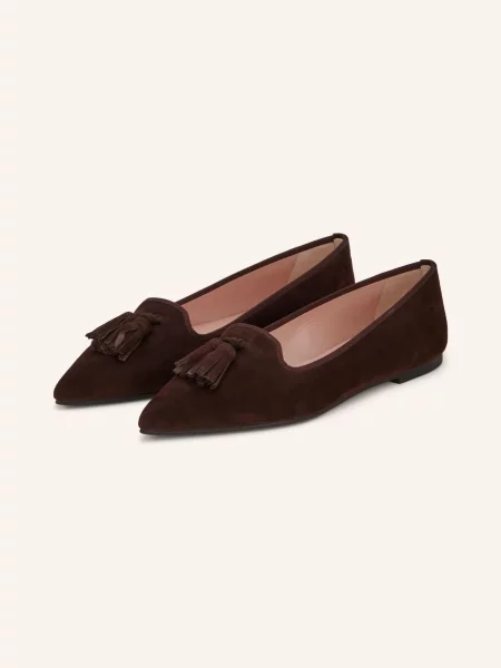 Pretty Ballerinas Mokasíny Angelis tmavě hnědá