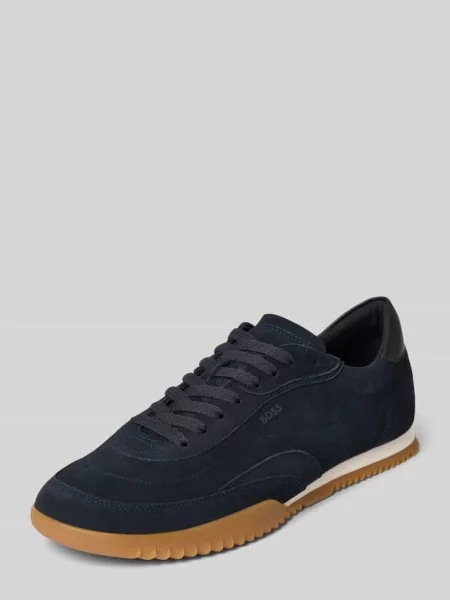Sneakersy BOSS granatowe