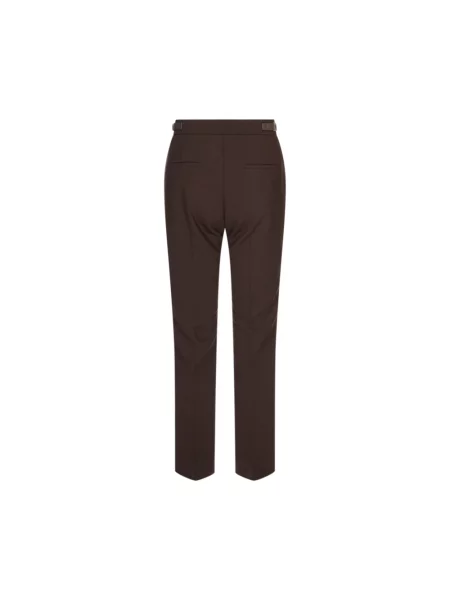 Spodnie Max Mara brązowe