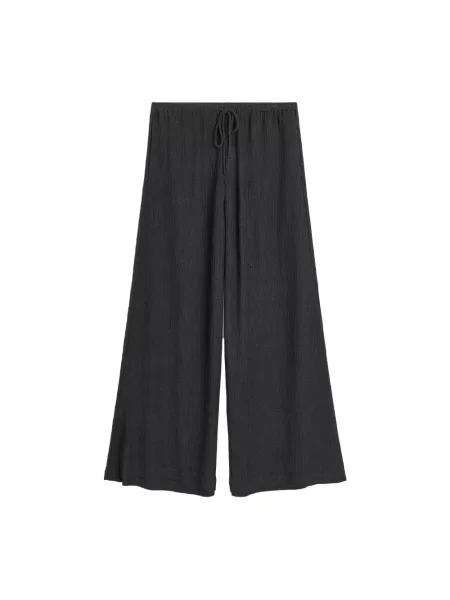 Lniane spodnie By Malene Birger czarne