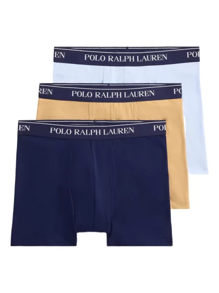 Велурени боксерки Polo Ralph Lauren с принт с пейсли десен бяло
