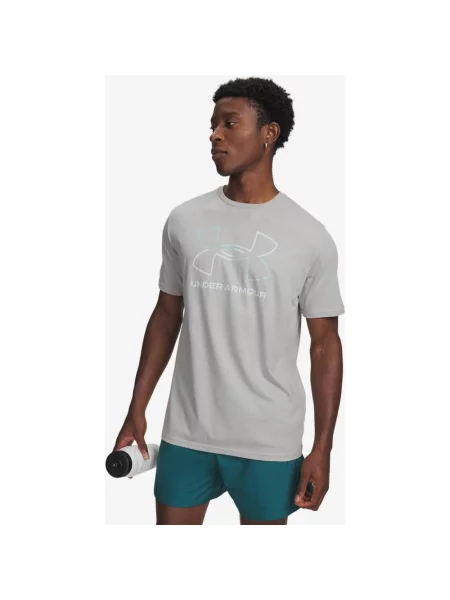 Koszulka z krótkim rękawem Under Armour Foundation Update jasny S szary