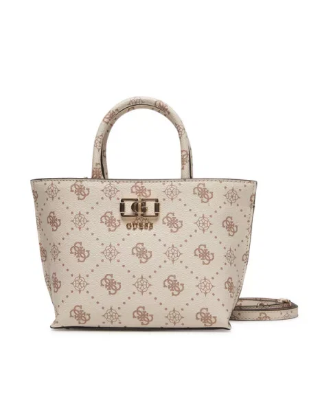 Сумка Guess Emelie Logo Mini Écru