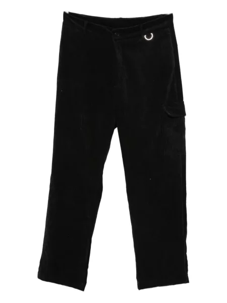 Manšestrové cargo kalhoty Family First černé