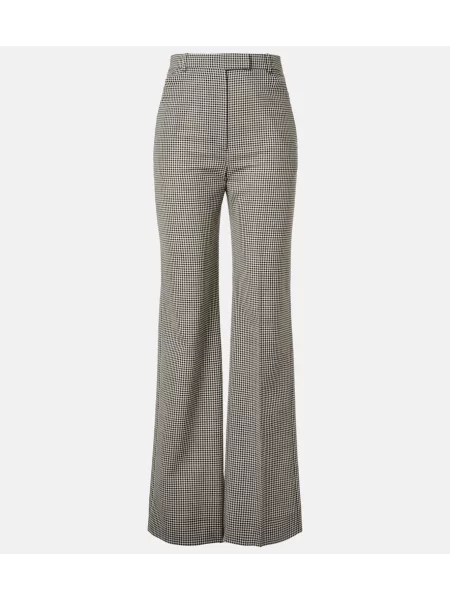 Pantaloni Mcqueen de lână negru