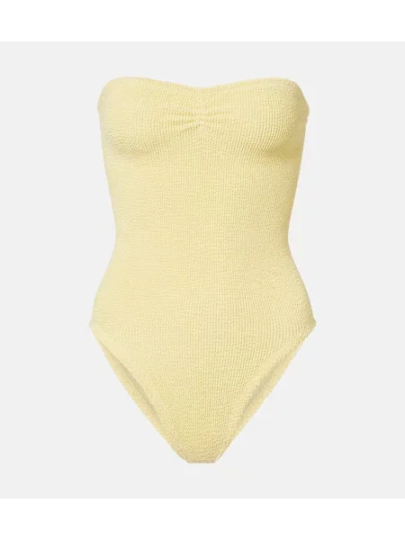 Sutien bandeau Hunza G galben